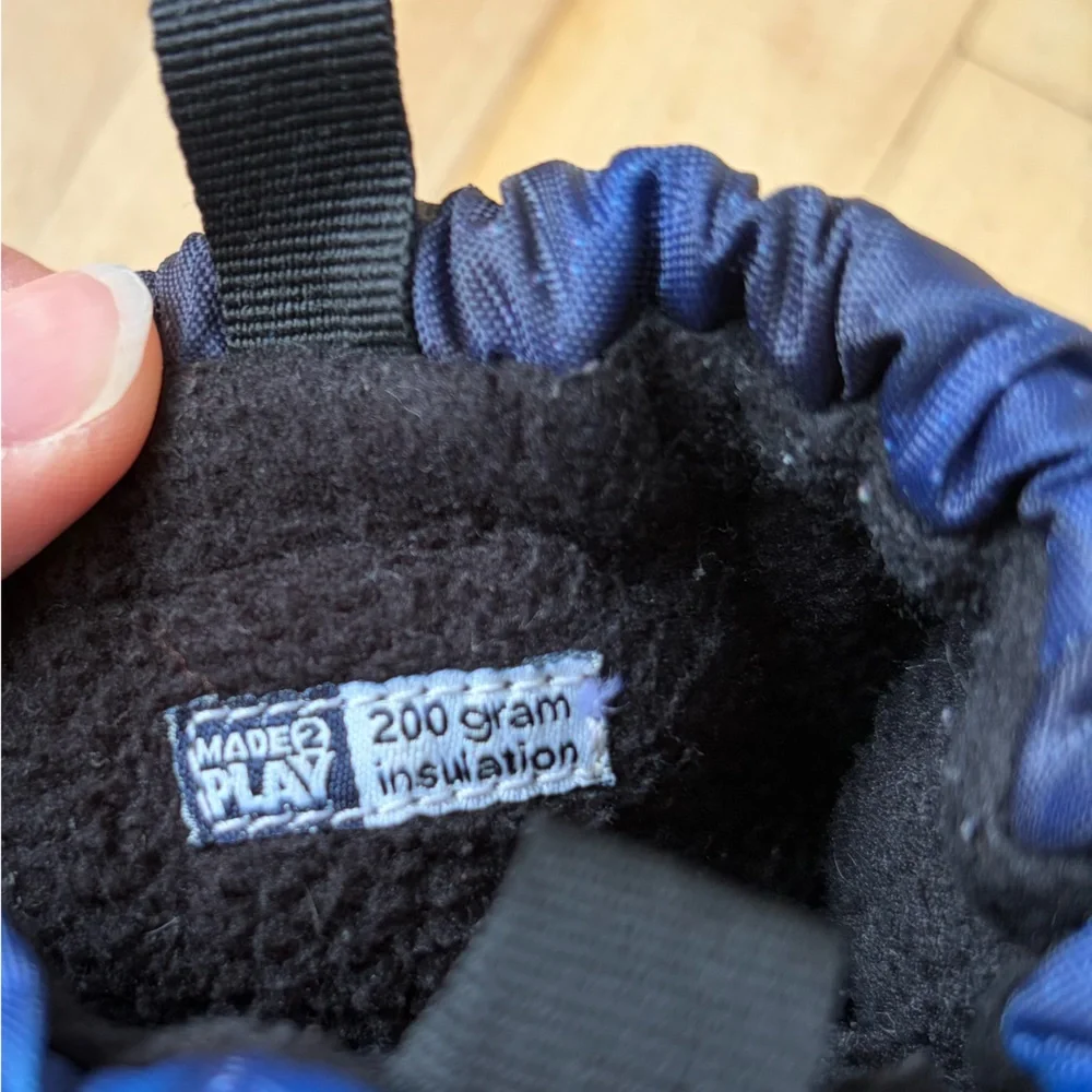 Stride Rite Toddler Made 2 Play Star Wars Sneaker Winter Boot, Black Size 10.5 W